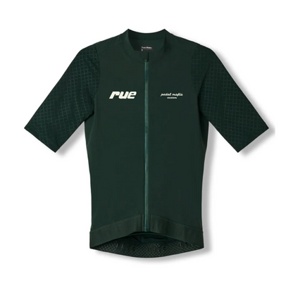 Men's Club Rue X Pedal Mafia Pro Jersey - Pine Green