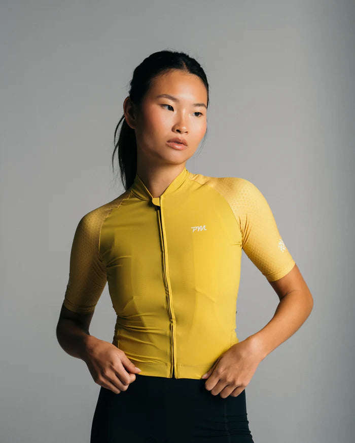 Women's Club Rue X Pedal Mafia Pro Jersey Cream – Club Rue Cycling