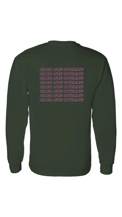 Off-Cycle - Green Heavy Cotton Long sleeve